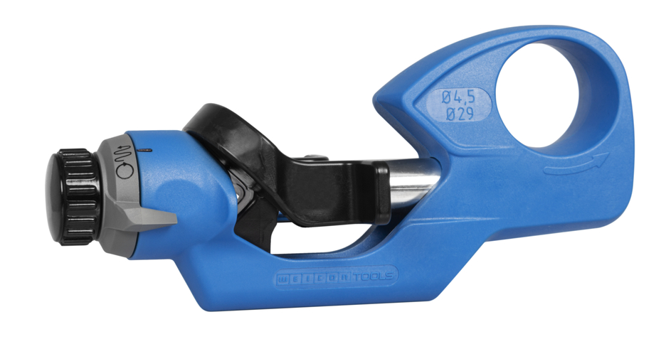 WEICON Kabelmesser 4-29 Spiral blau, Prägung Weicon