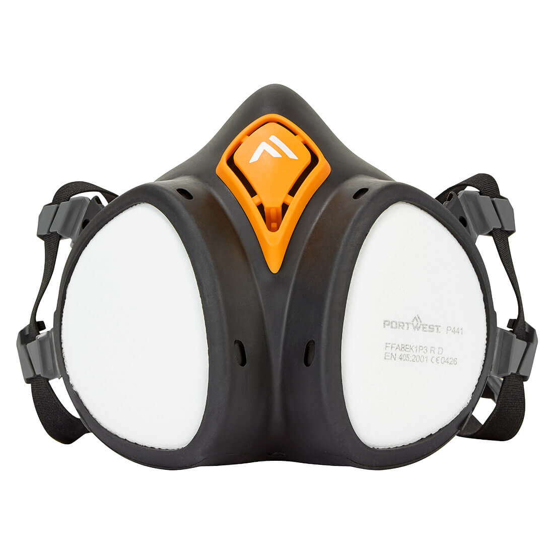 ABEK1P3 Einsatzbereite Halbmaske – Halbmaske EN 140 | Portwest P441