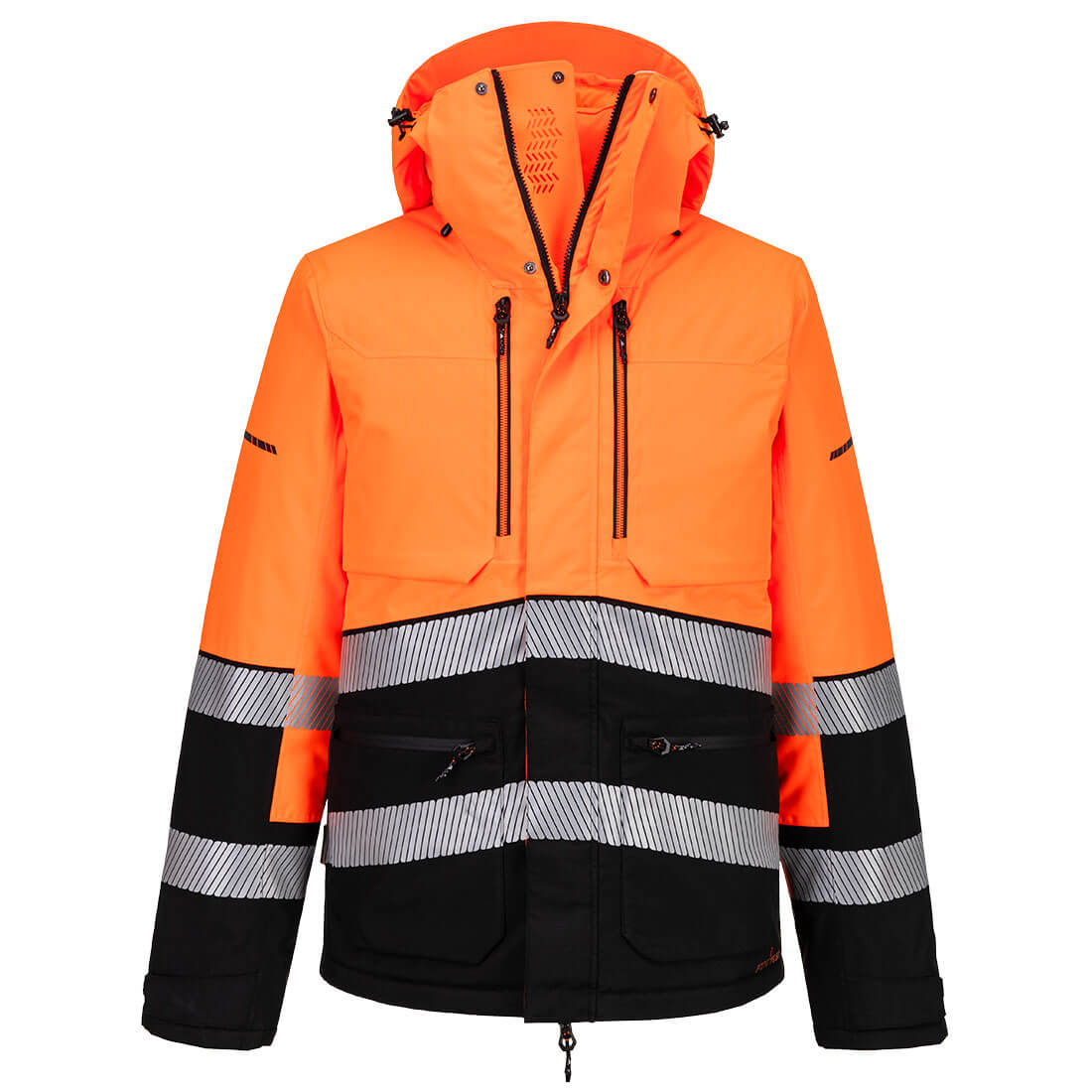EV4 Hi-Vis Winter Jacke – Warnschutz Klasse 3 mit Kälteschutz EN 342 | Portwest EV467