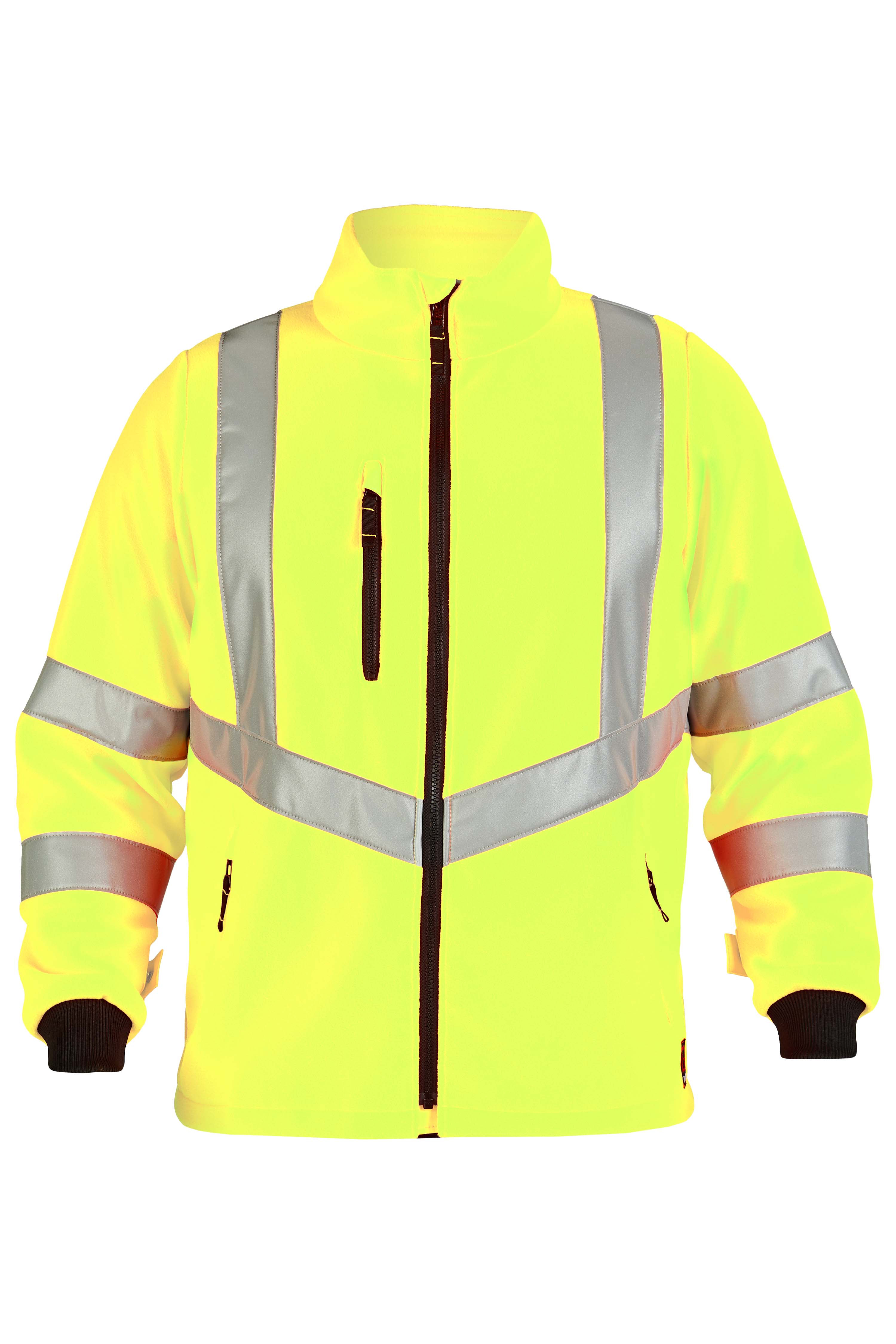 Warnschutz-Fleecejacke Klasse 3 für kühle Arbeitsumgebungen