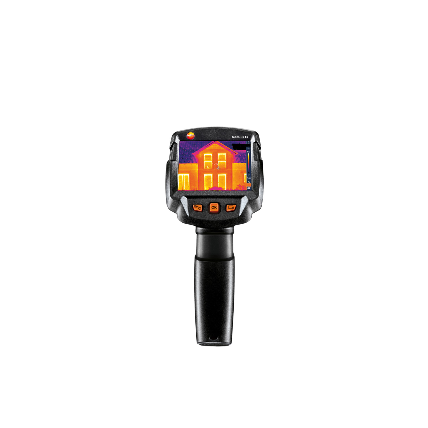 Wärmebildkamera (240 x 180 Pixel, App) testo 871s