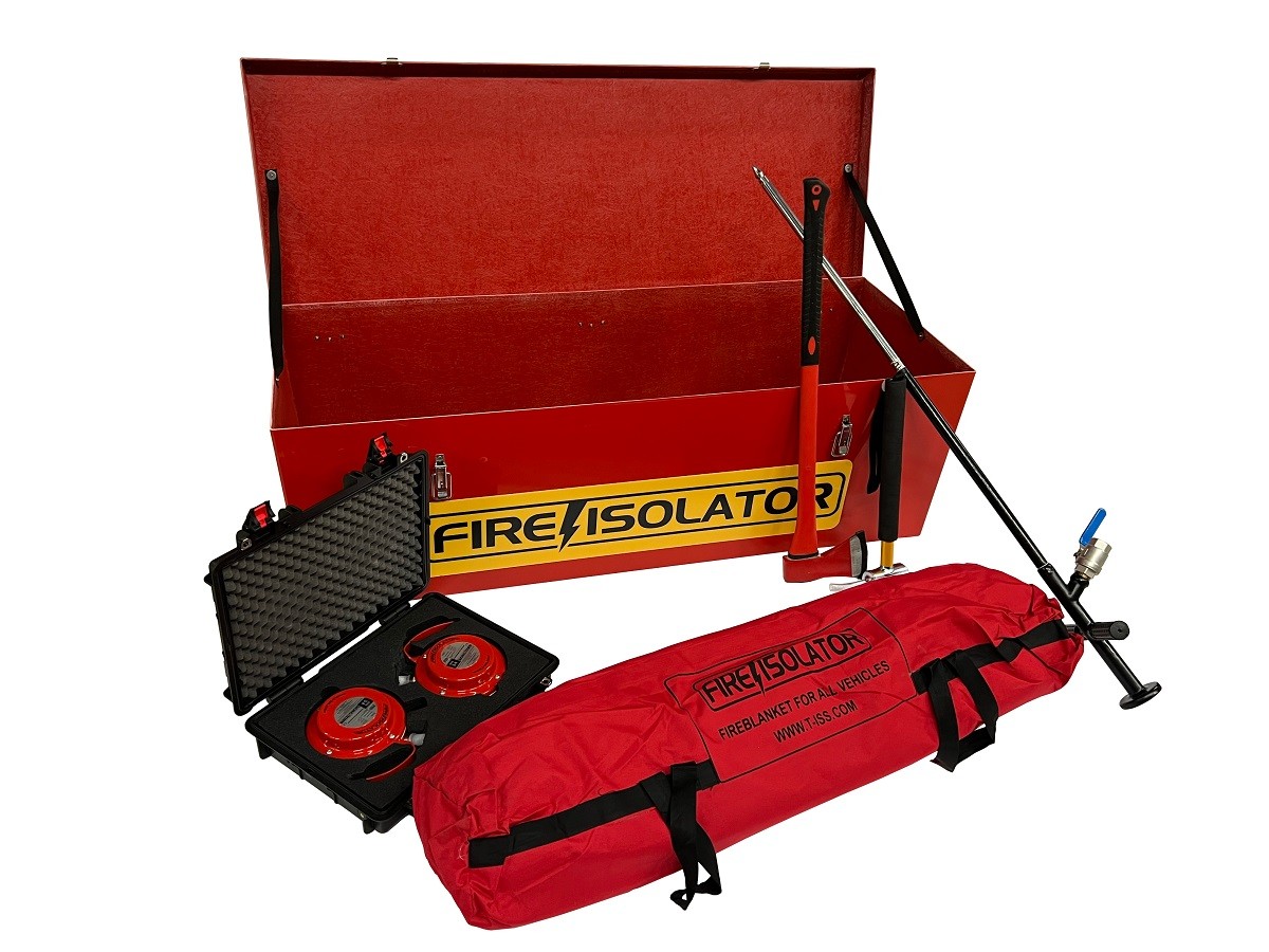 Elektroauto-Brand-Set