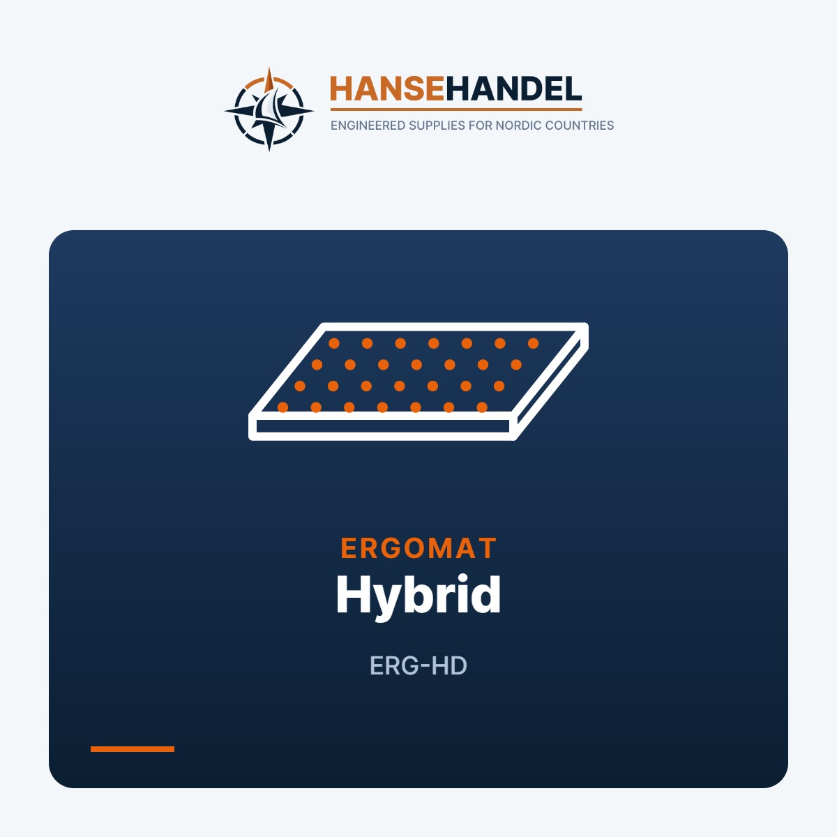 ERGOMAT Hybrid Arbeitsplatzmatte
