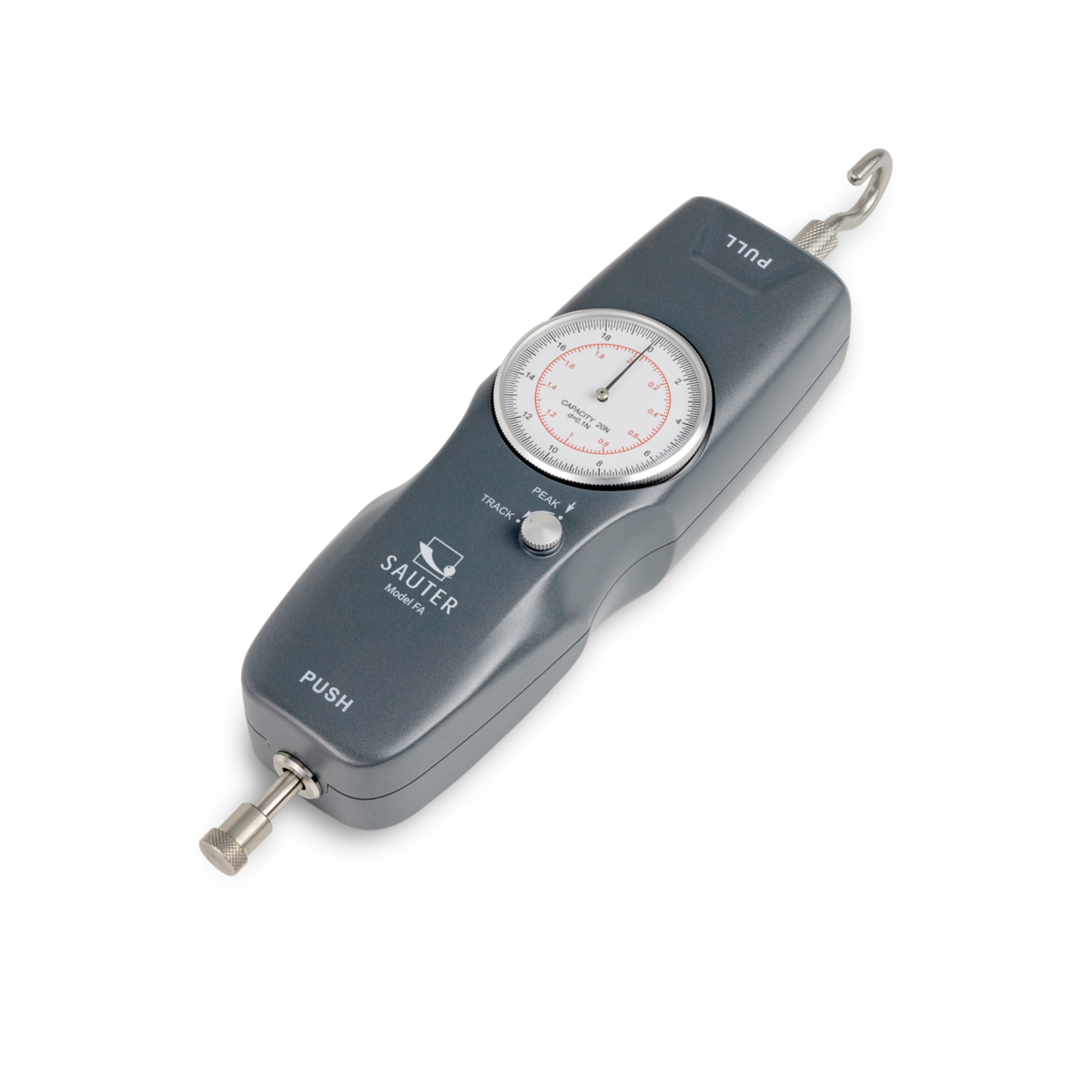 Mechanisches Kraftmessgerät SAUTER FA – Zug & Druck bis 500 N