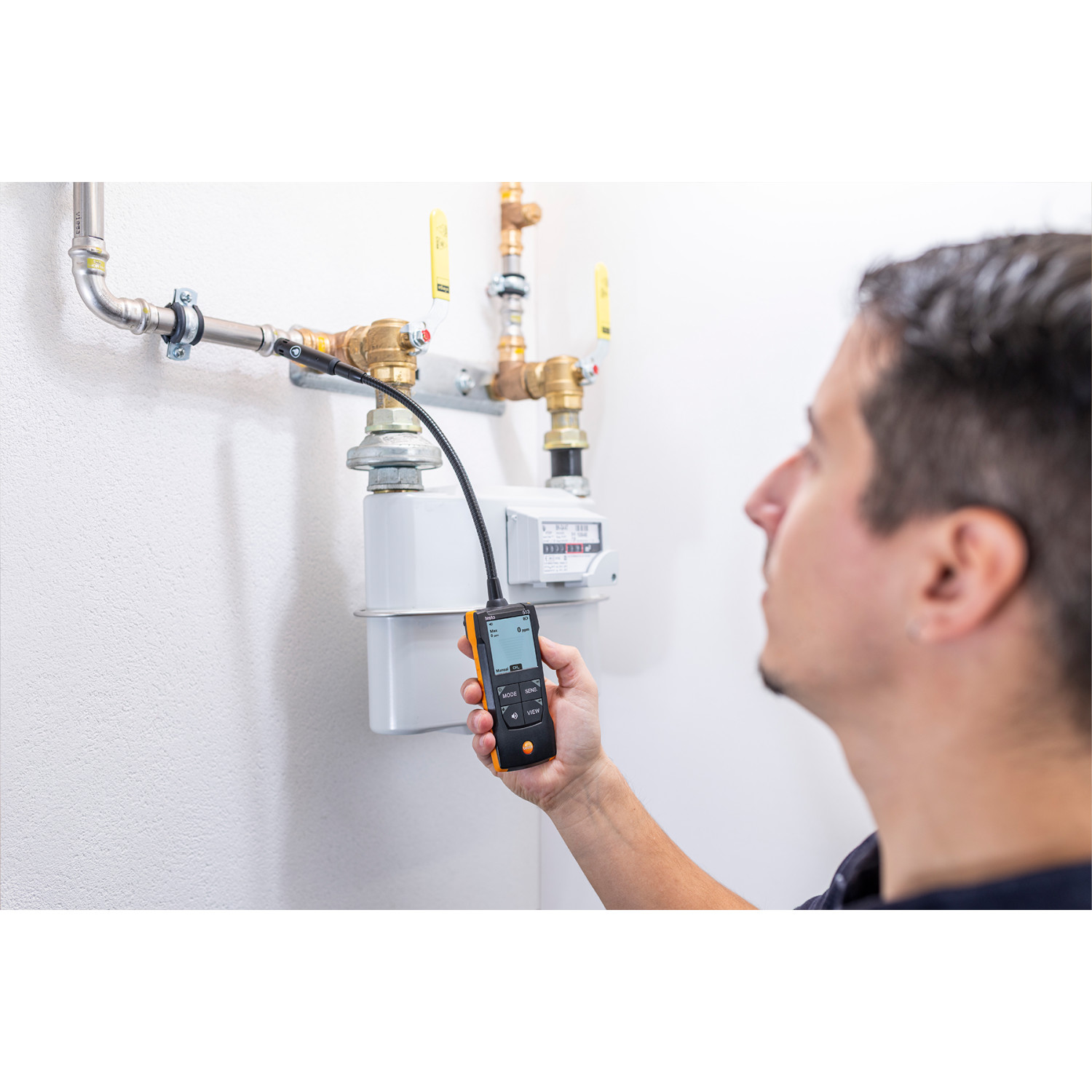 Druck- und Leckmengenmessgerät testo 324 Gas-Set