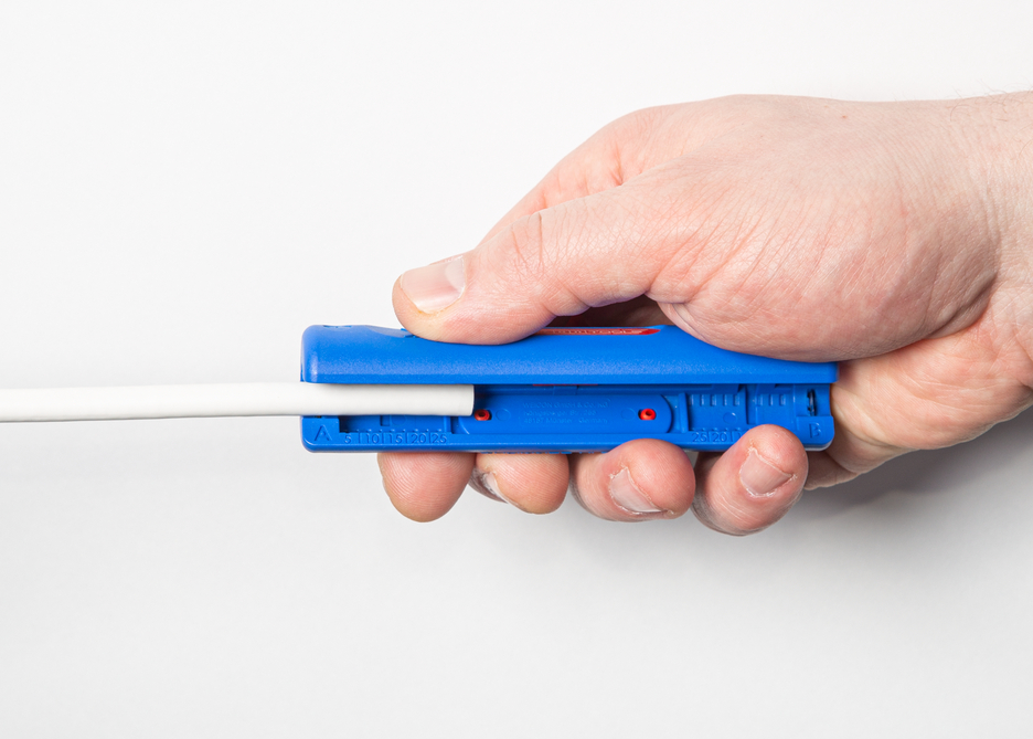 WEICON Coax-Stripper No.2 blau/rot