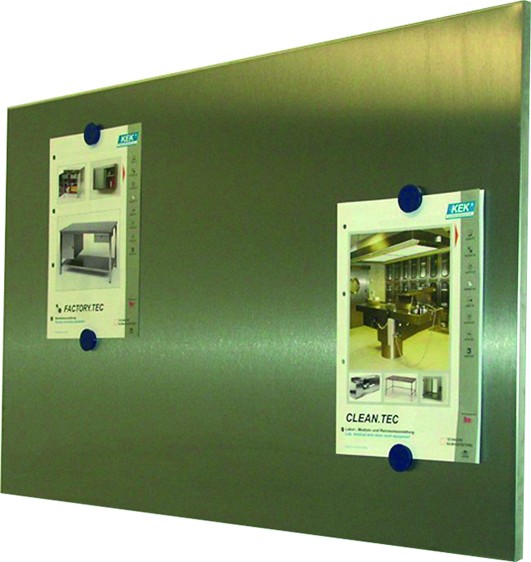 Magnetwand Edelstahl