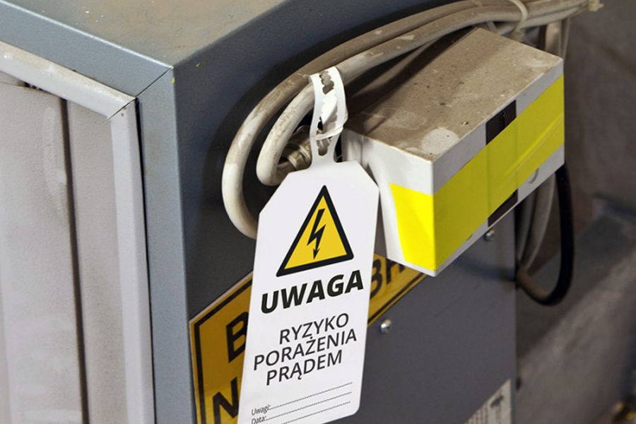 Få tryckta tags