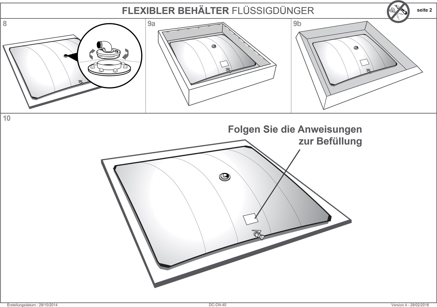 Flüssigdüngertank