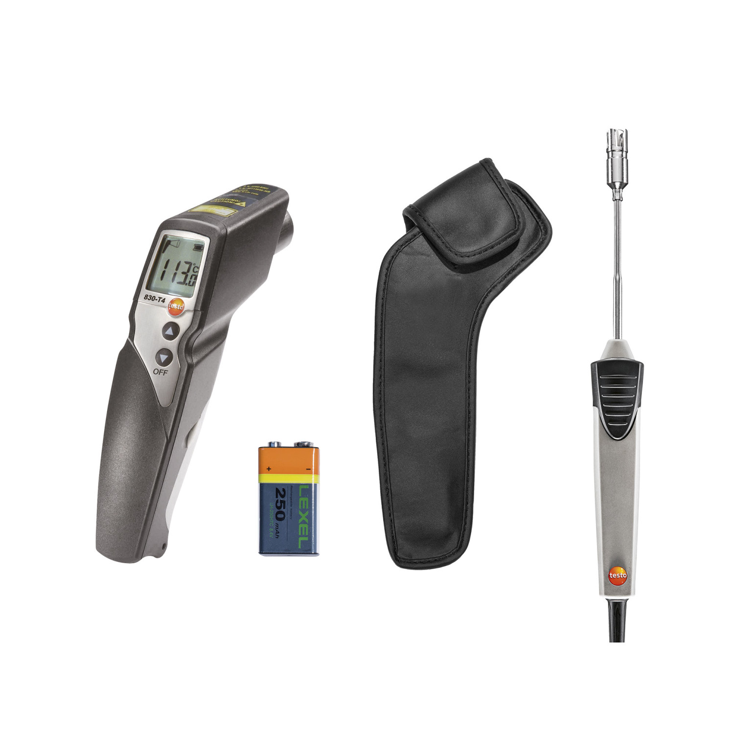 Infrarot-Thermometer testo 830-T4 (Set)