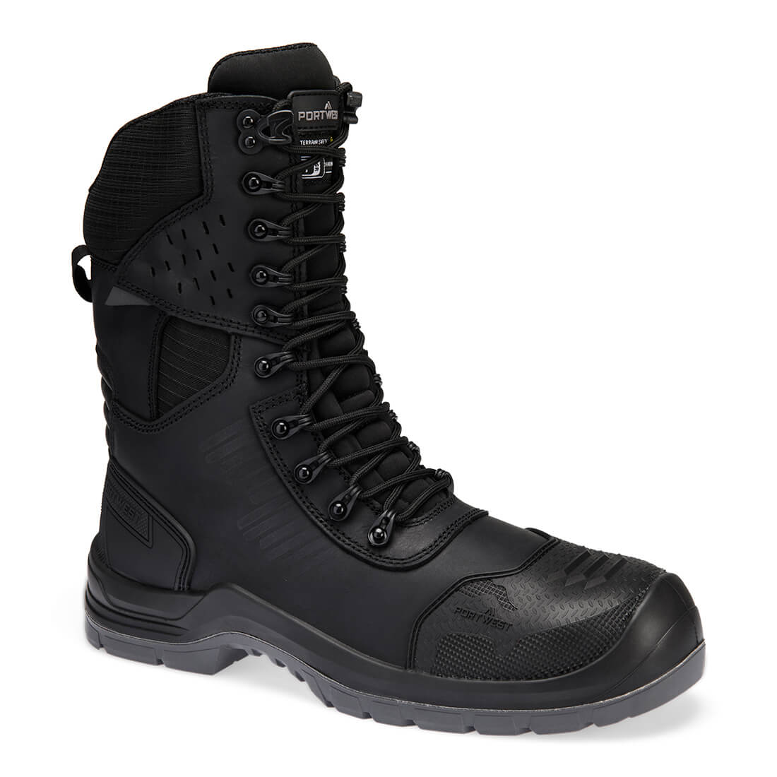 Composite Hoher Lederstiefel S3L HRO SR FO SC – Sicherheitsschuh S3L HRO SR FO SC | Portwest FV03