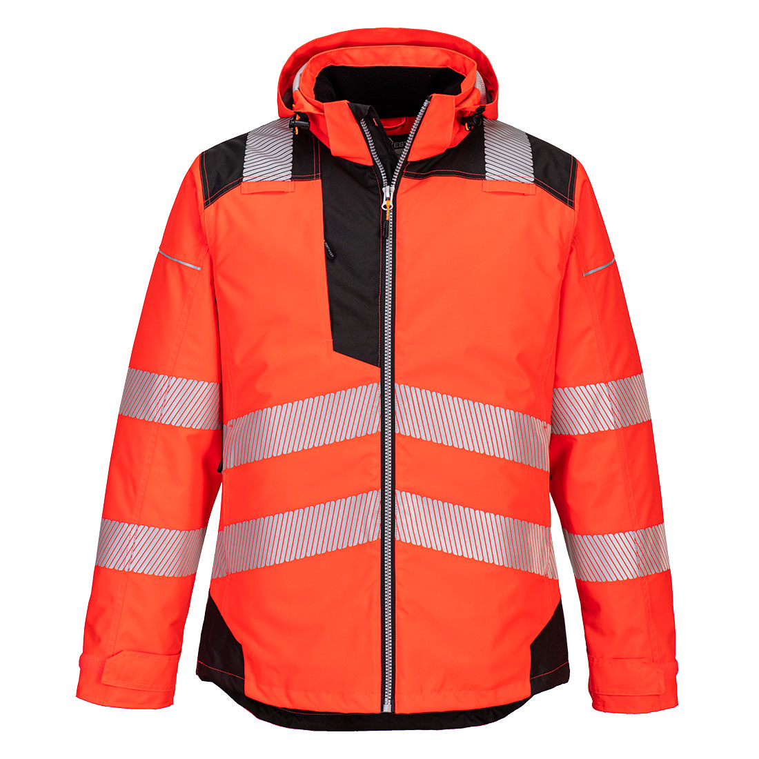 PW3 Hi-Vis Winter Jacke – Warnschutz Klasse 3 mit Kälteschutz EN 342 | Portwest T400