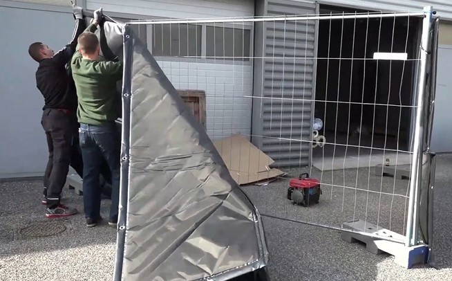 Lärmschutz für Bauzäune mieten