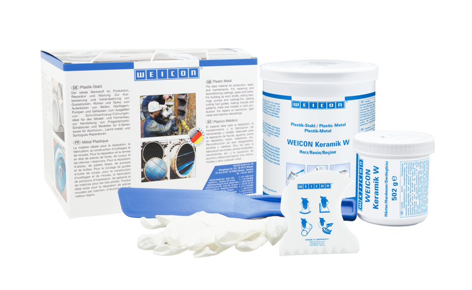 WEICON Plastik-Stahl 2 kg Keramik W