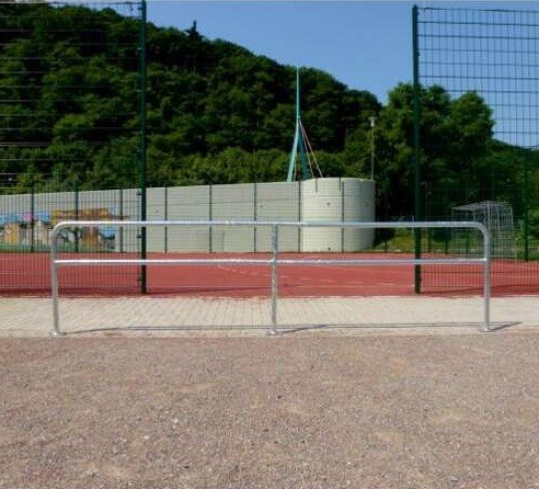 Stahlgeländer als Stecksystem