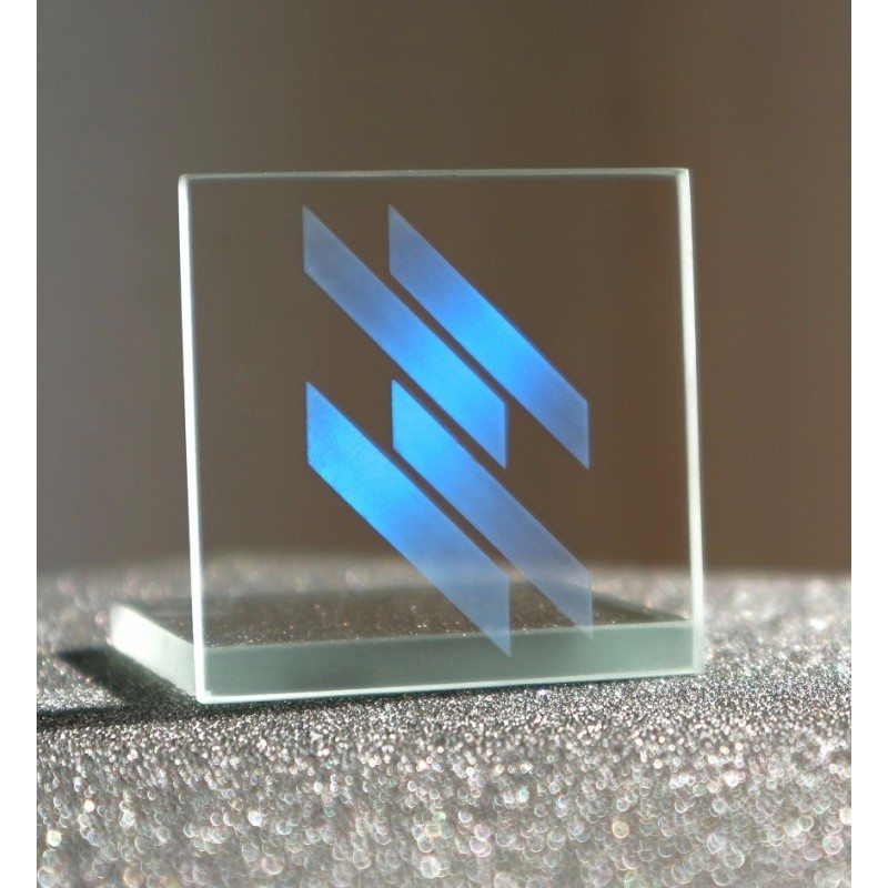 Markierung von Logos per Laser