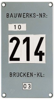 Bauwerksschilder
