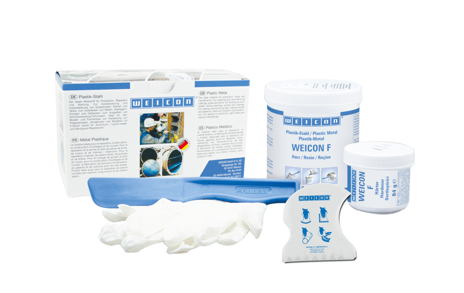WEICON Plastik-Stahl F 0.5 kg