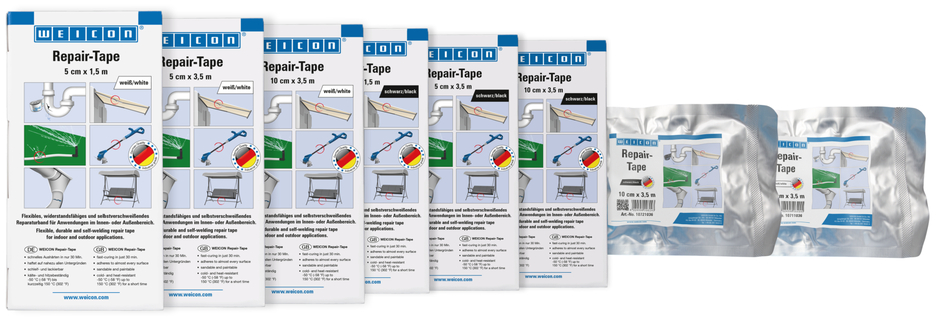 WEICON Repair-Tape 10 cm x 3,5 m schwarz