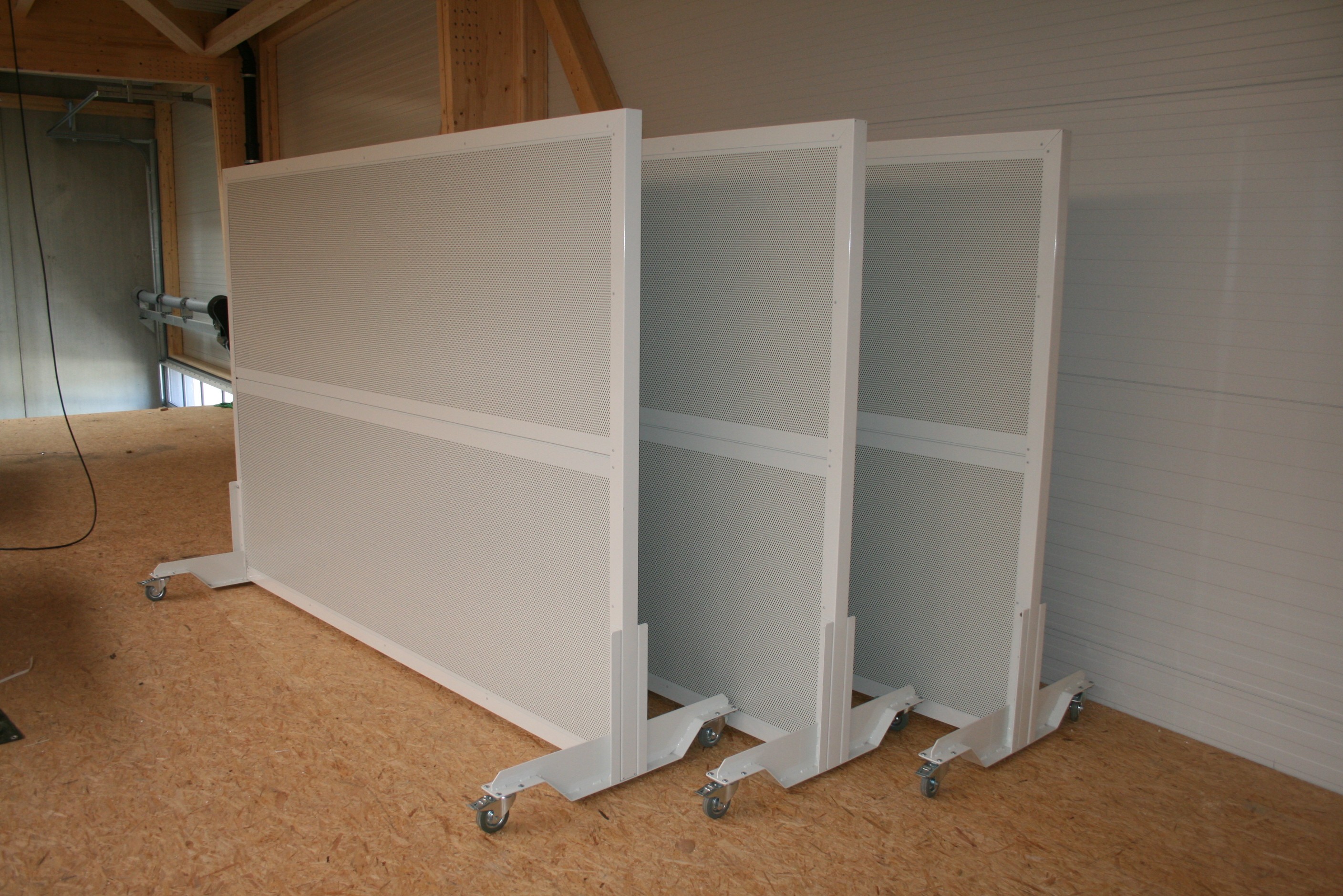 Industrial Soundproofing Wall