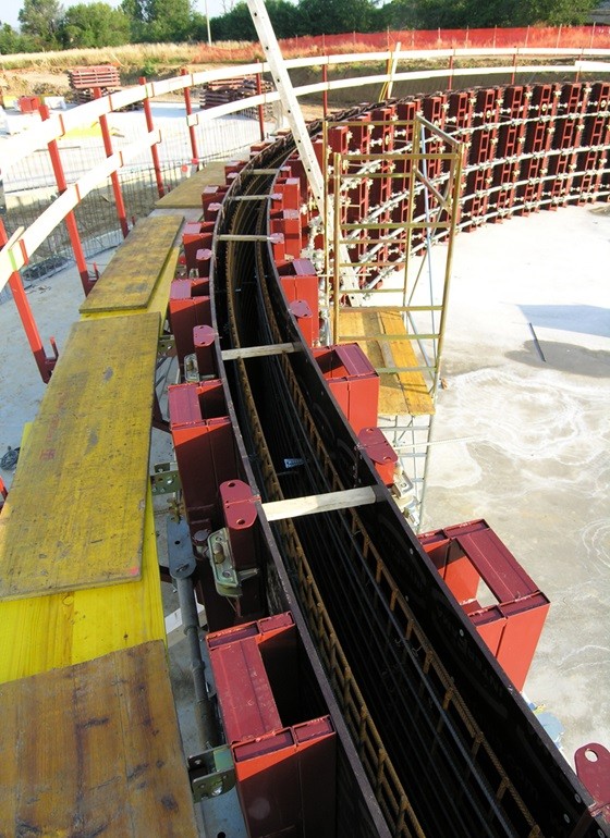 Circular Formwork for Concrete