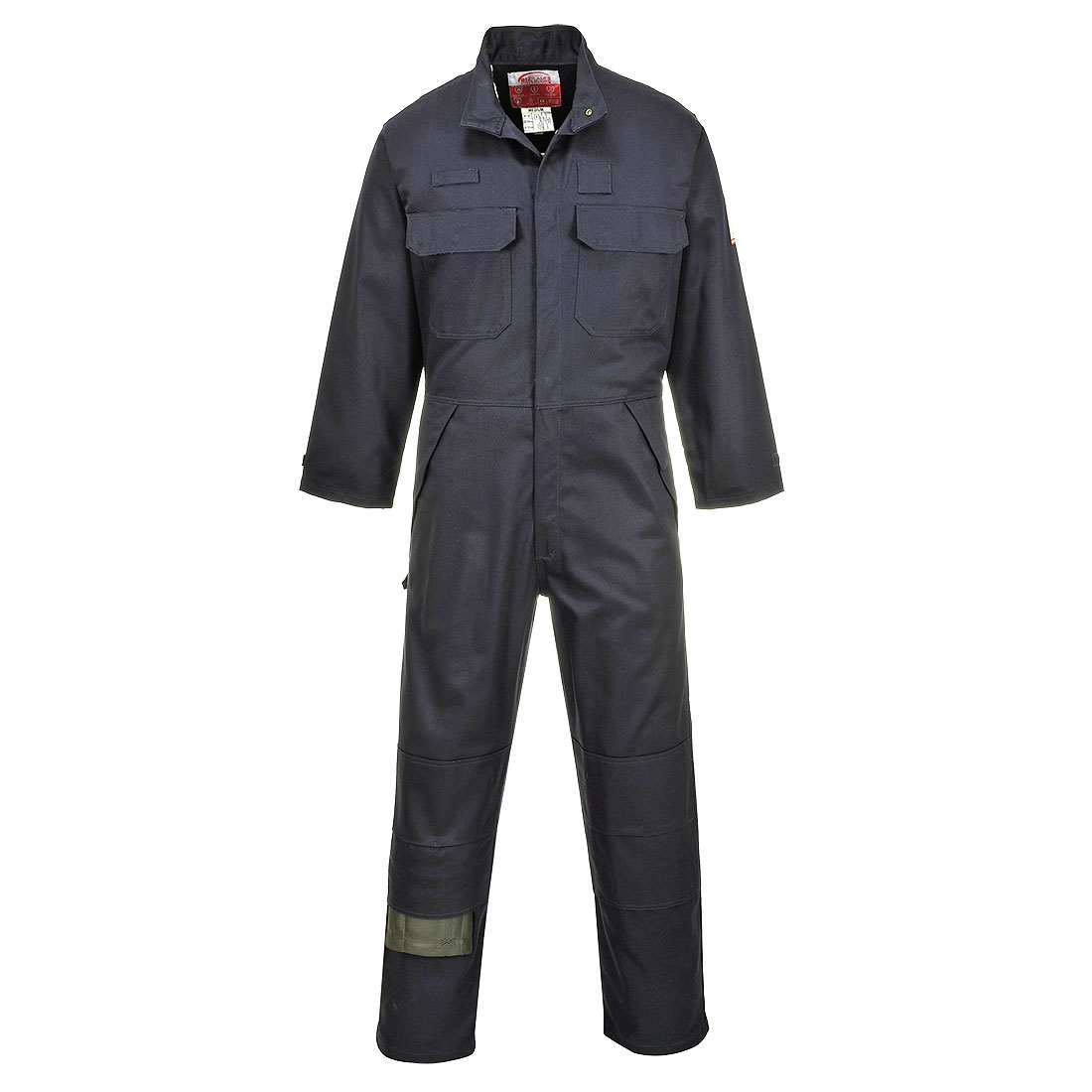 Bizflame Work+ FR Coverall – arc flash protection ELIM 13 cal/cm² | Portwest FR80