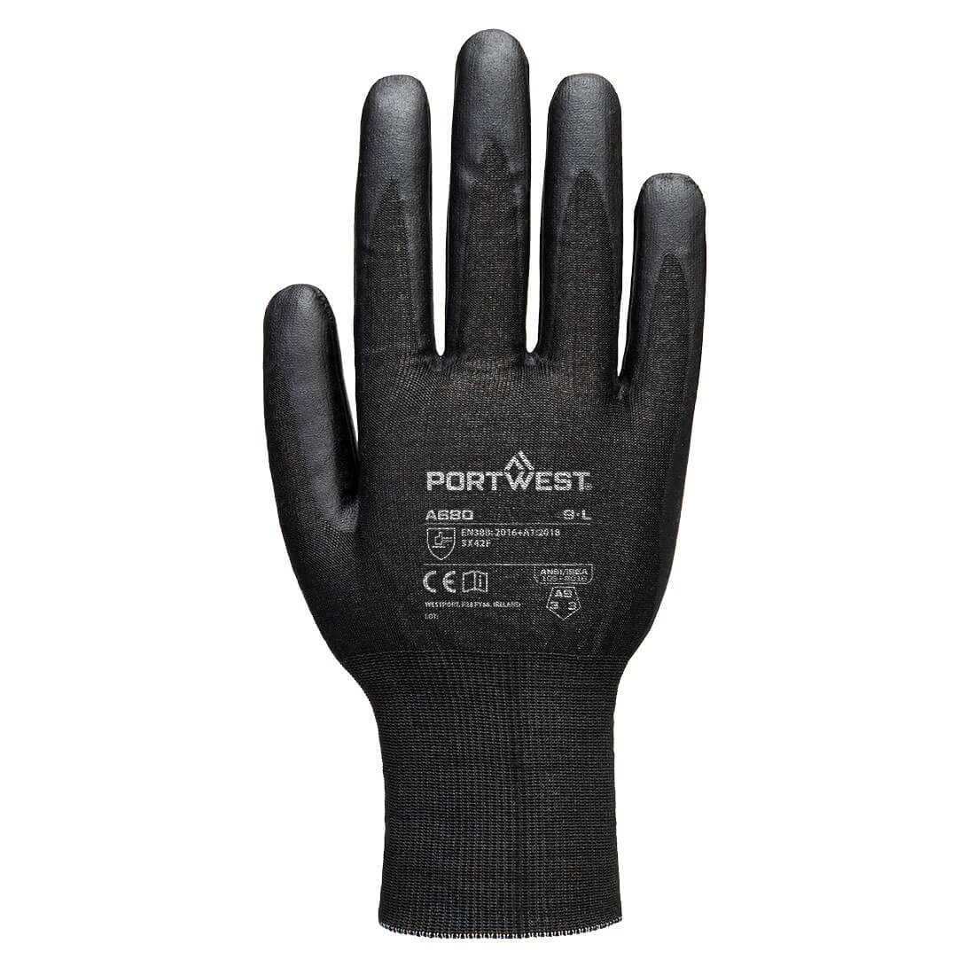 Cut F21 Nitril-Wolfram-Handschuh A9 – Schnittschutz F nach EN 388 | Portwest A680