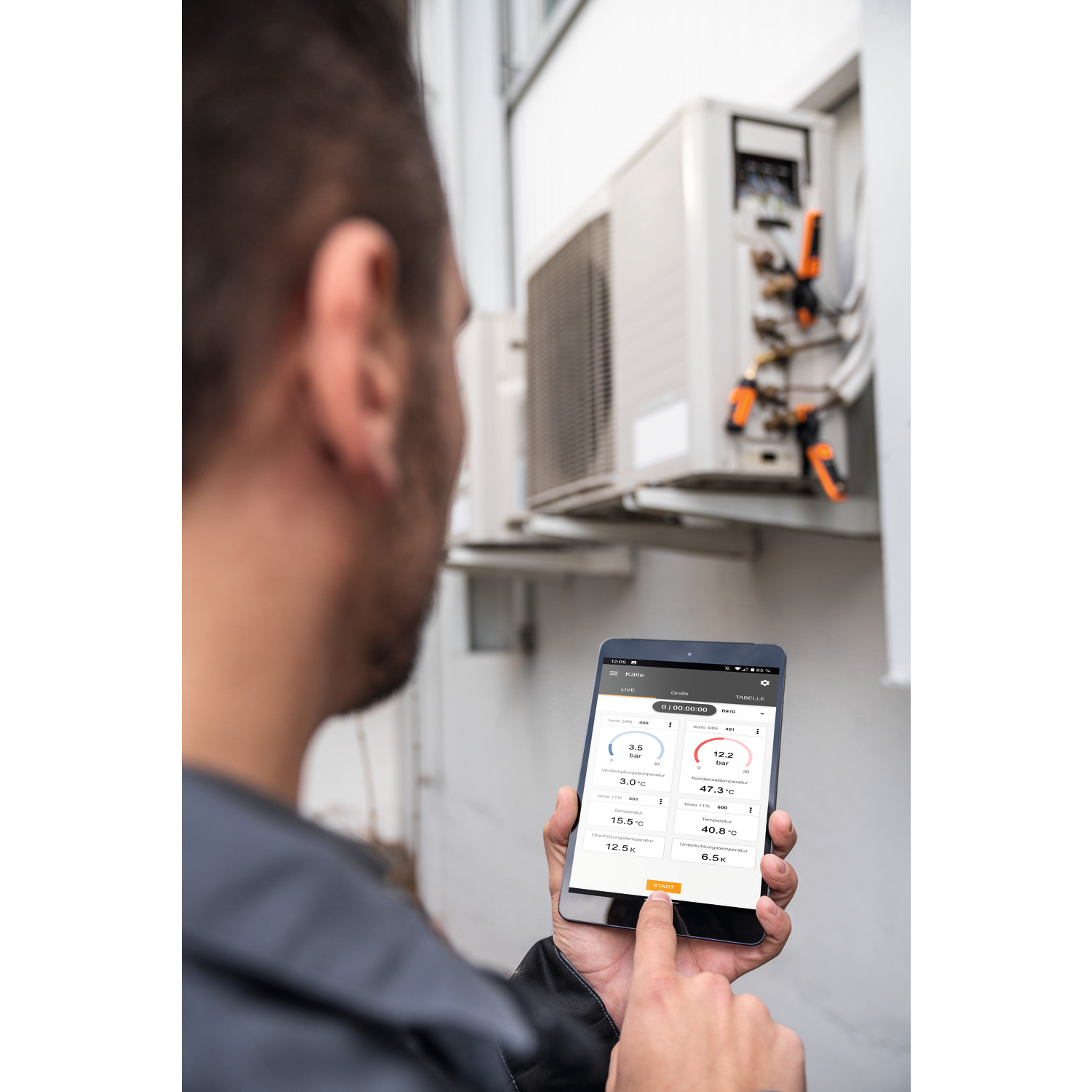 Smart Probes Messgeräte-Set testo Smart Probes Kälte-Set