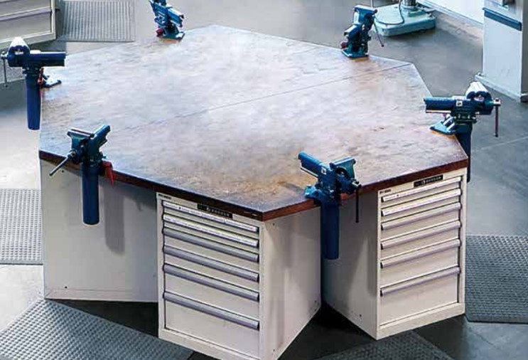 Hexagonal Workbench