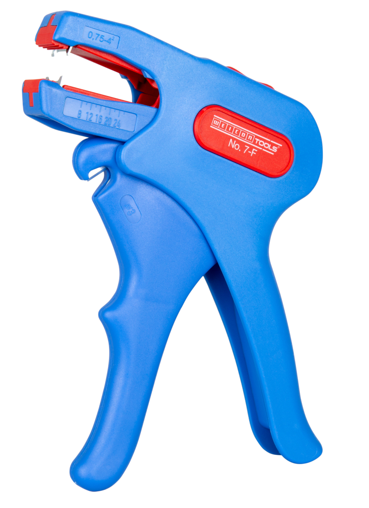 WEICON Abisolierzange No.7-F blau/rot