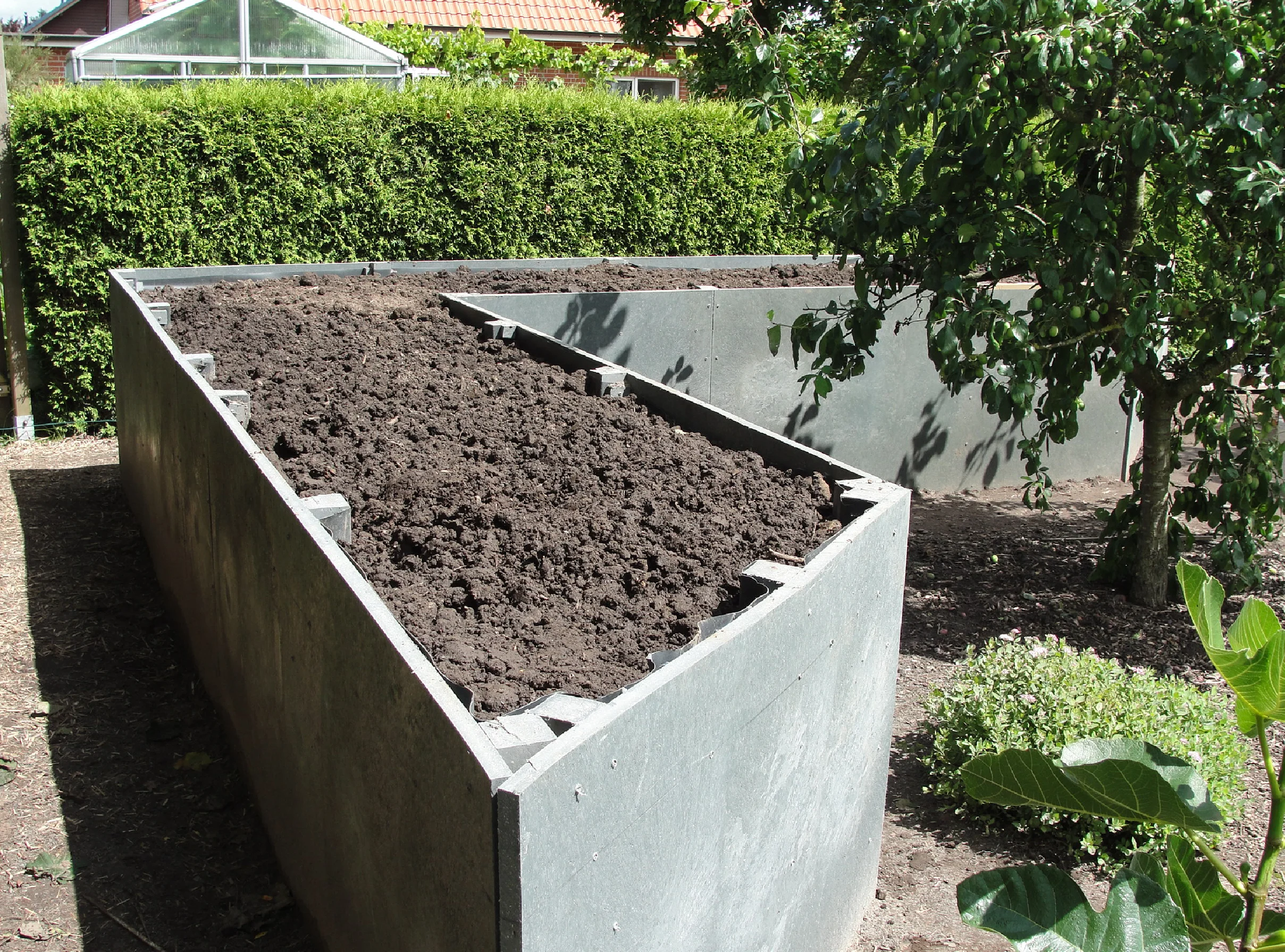 Kunststoffplatte aus Recycling-Kunststoff