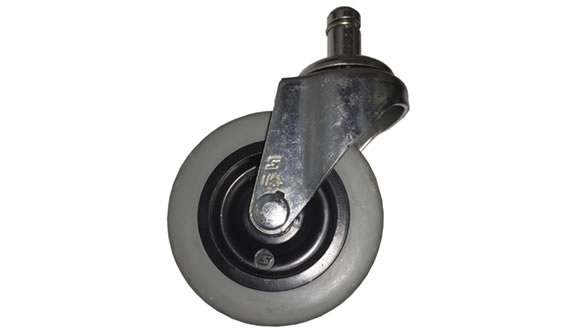 ERGOMAT ErgoPerfect Industrielle Rollen grau, 5er-Set