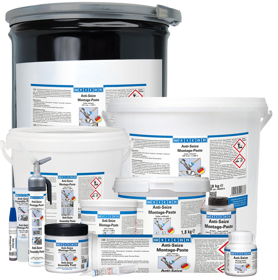 WEICON AS 120 P 120 g Anti-Seize Montagepaste