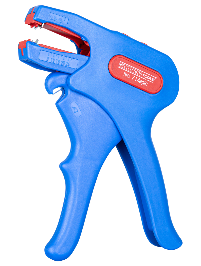 WEICON Abisolierzange No.7 blau/rot