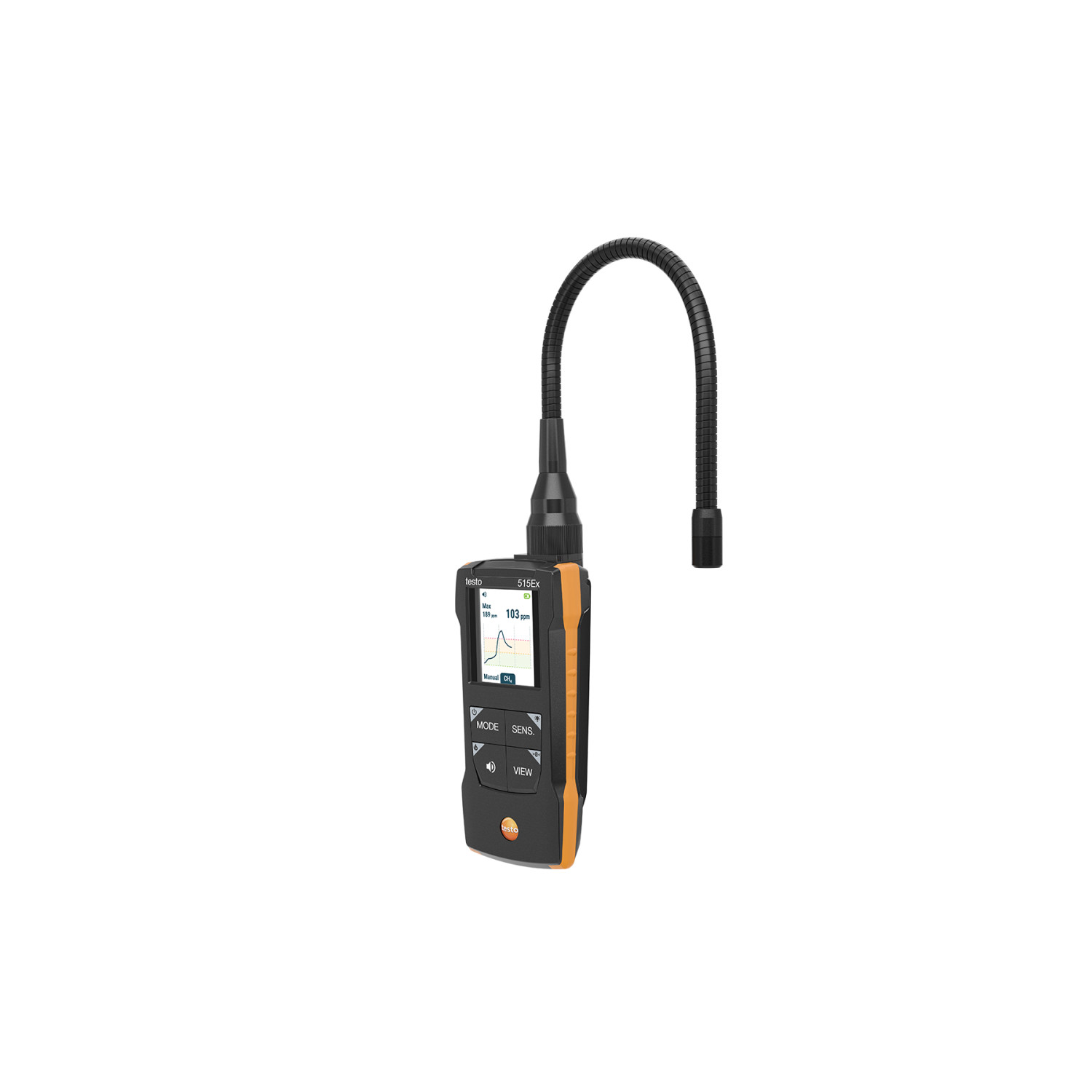 Lecksuchgerät testo 515 Ex – Kombi-Leckagedetektor – Gas