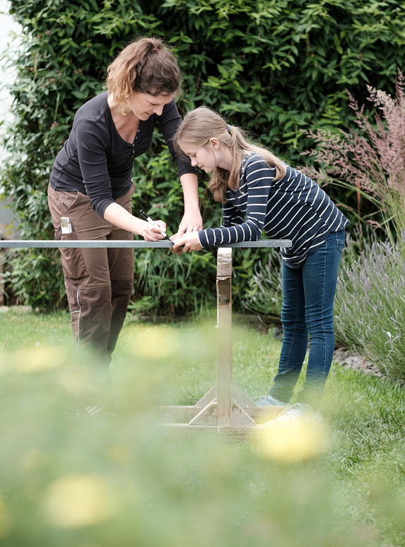 Brettprofil aus Recycling-Kunststoff