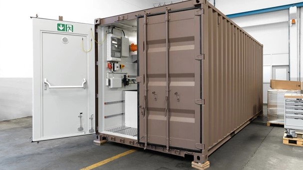 Werkstattcontainer, mobile Werkstatt