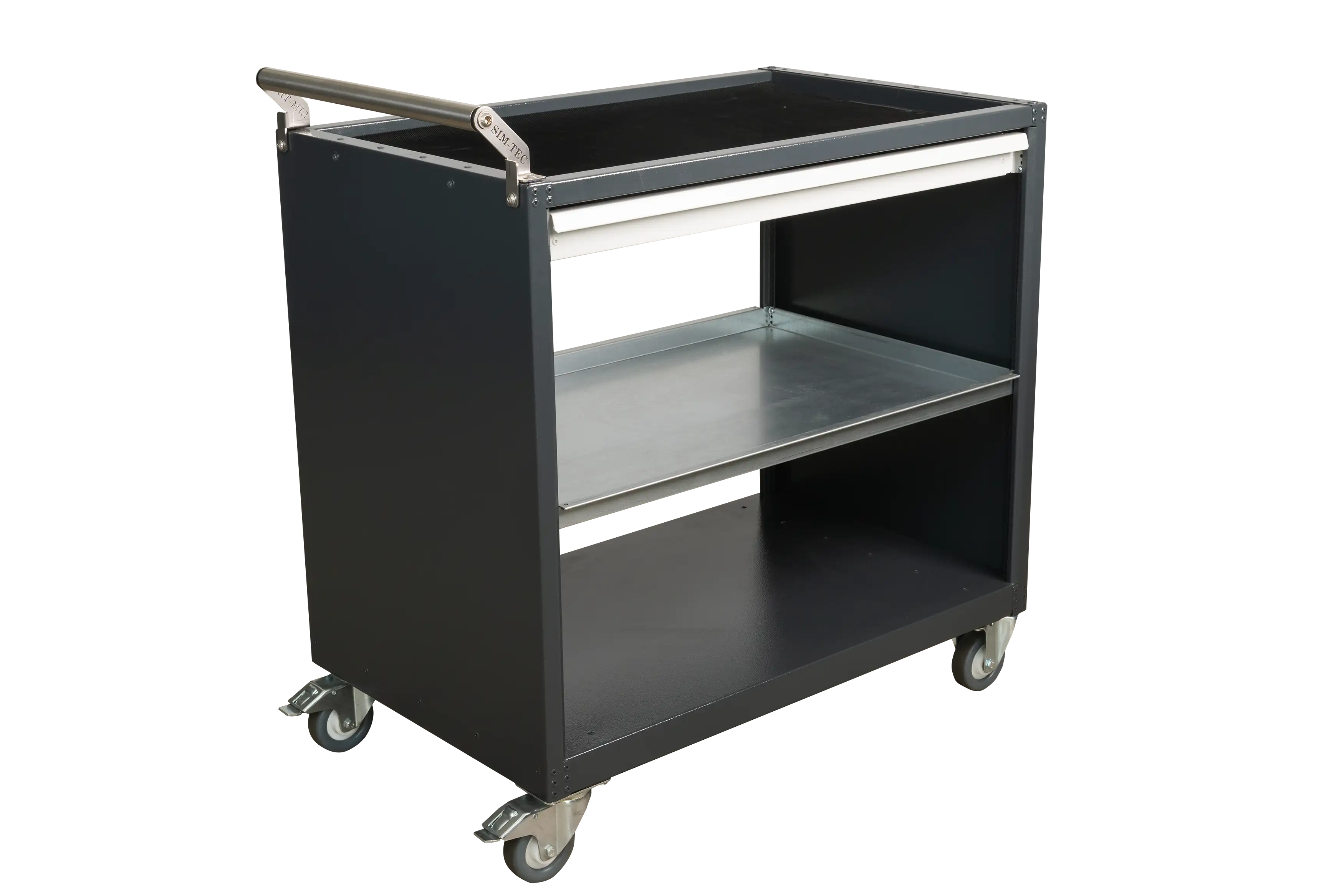 Werkstattwagen / Werkzeugwagen mit Werkzeugbestückung, 970 × 1010 × 580 mm, bis 500 kg