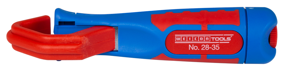 WEICON Kabelmesser 28-35 blau/rot
