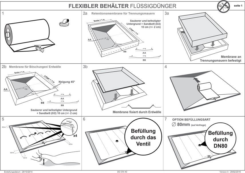 Flüssigdüngertank