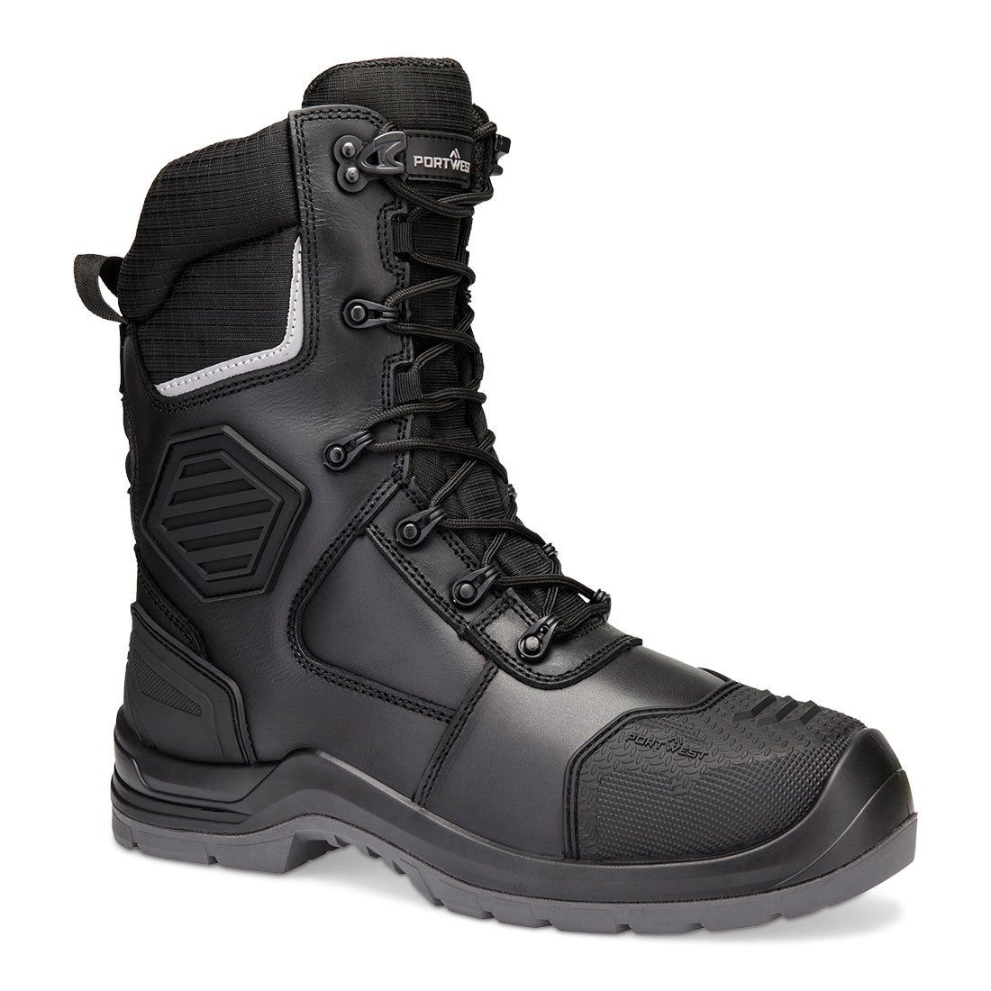 Composite Leder Hoher Stiefel S7L HRO M CI LG SC AN SR FO – Sicherheitsschuh S7L HRO M CI LG SC AN SR FO | Portwest FD26