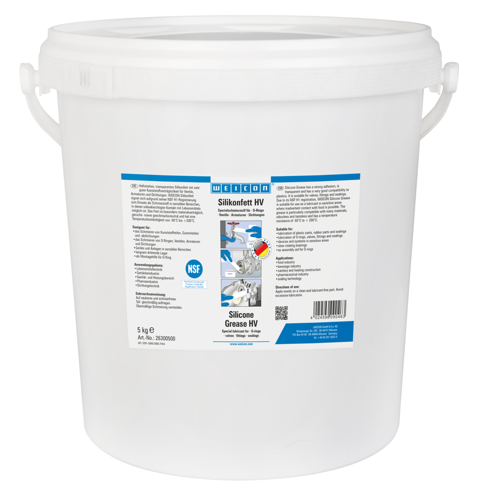 WEICON Silikonfett HV 5 kg