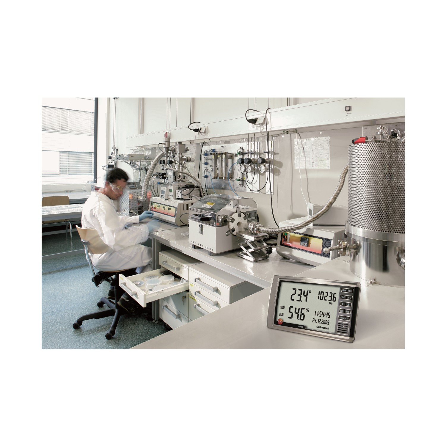Thermohygrometer testo 622 – Thermo-Hygrometer und Barometer