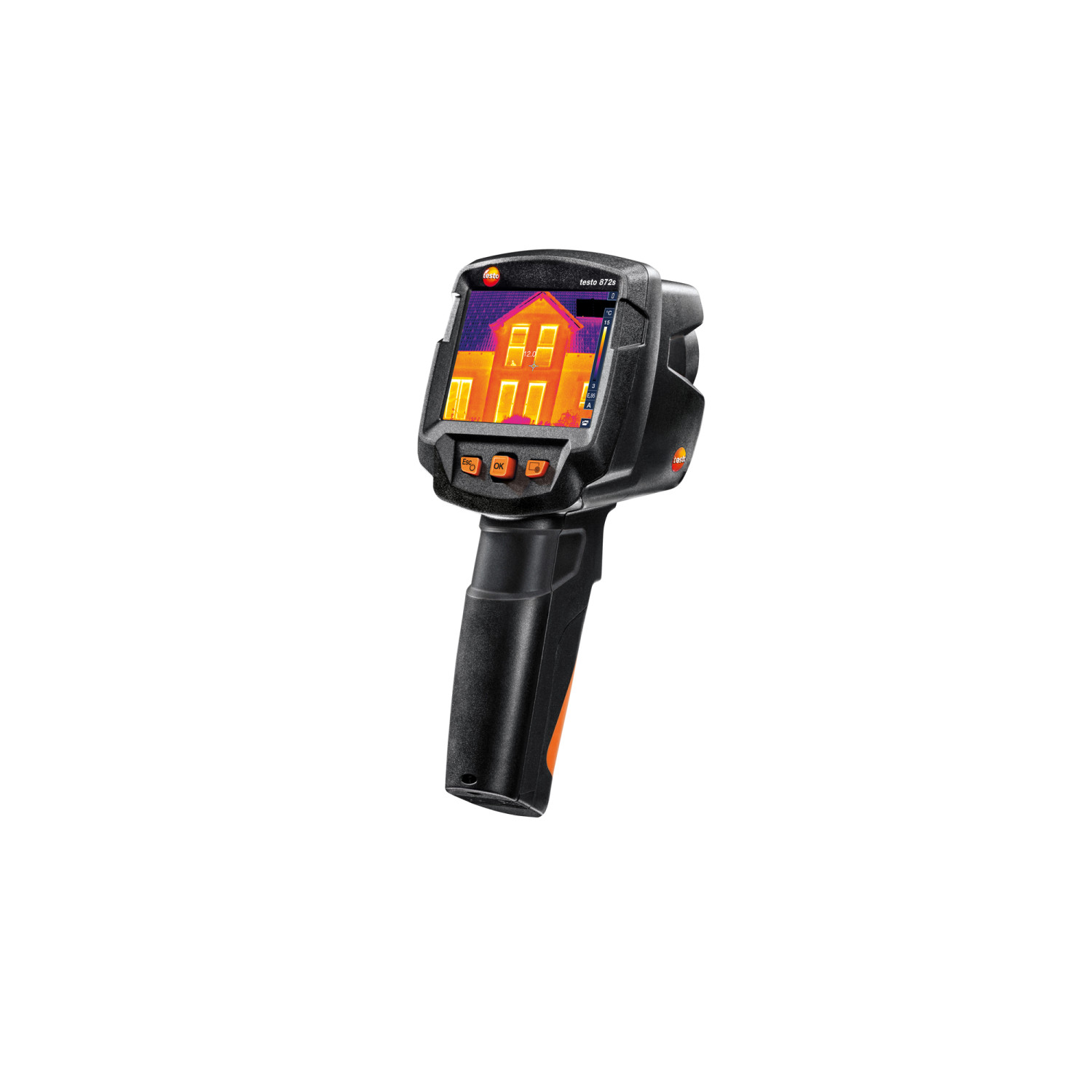 Wärmebildkamera (320 x 240 Pixel, App, Laser) testo 872s