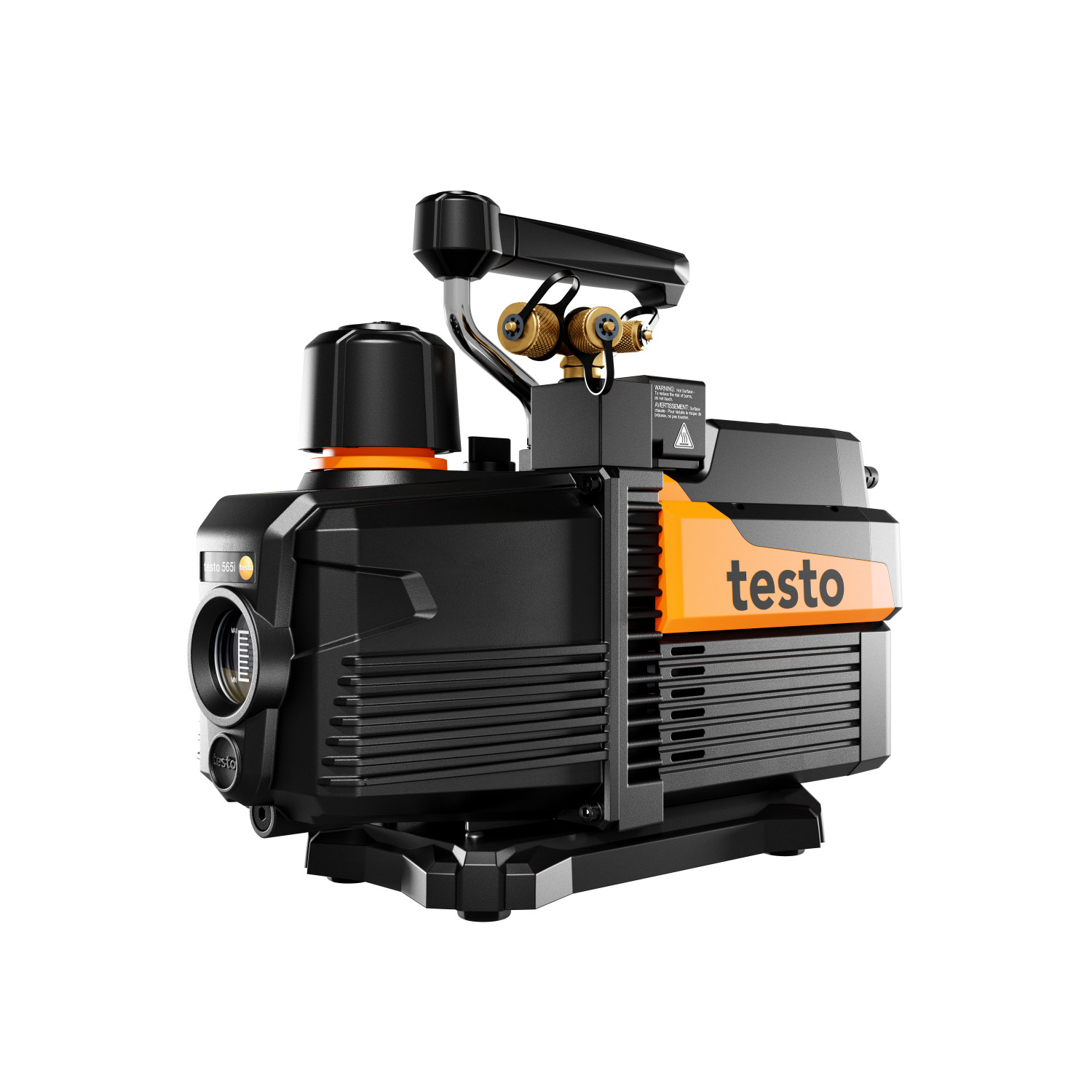 Smarte Vakuumpumpe für automatisierte Evakuierungen testo 565i mit integriertem Haltetest, 10 CFM (283 l/min)