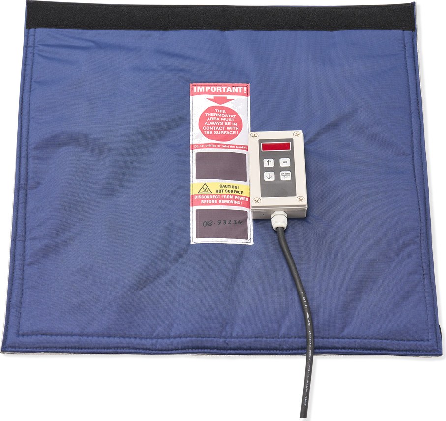 Industrial heating blanket, insulated, adjustable 0–90 °C – view 5