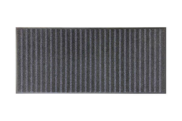 Abstreifmatte aus Polyamid-Schnittflor mit Nitrilgummirücken, innen und außen