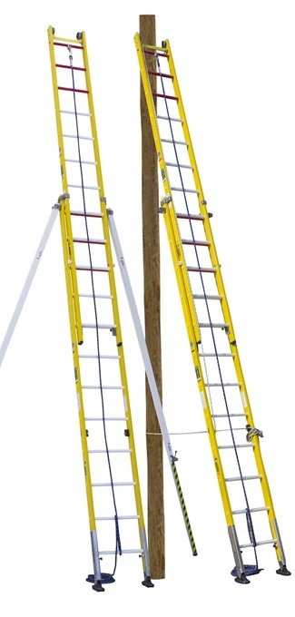 Leiter für Holzmaste