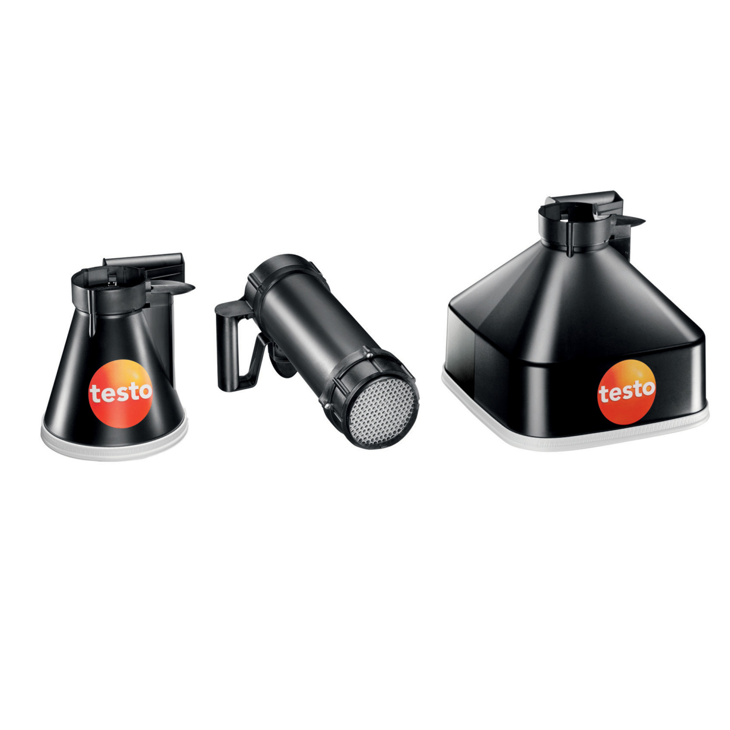 Flügelrad-Anemometer testo 417 Set 2 mit Messtrichtern und Gleichrichter