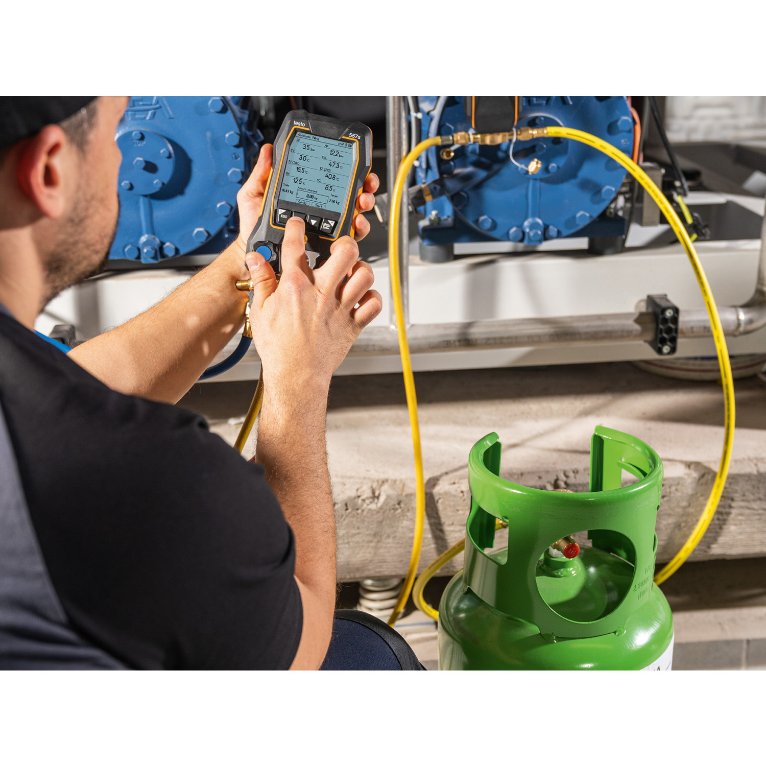 Digitale Monteurhilfe testo 550s - Wärmepumpen Einsteiger Set – Wärmepumpen-Set S